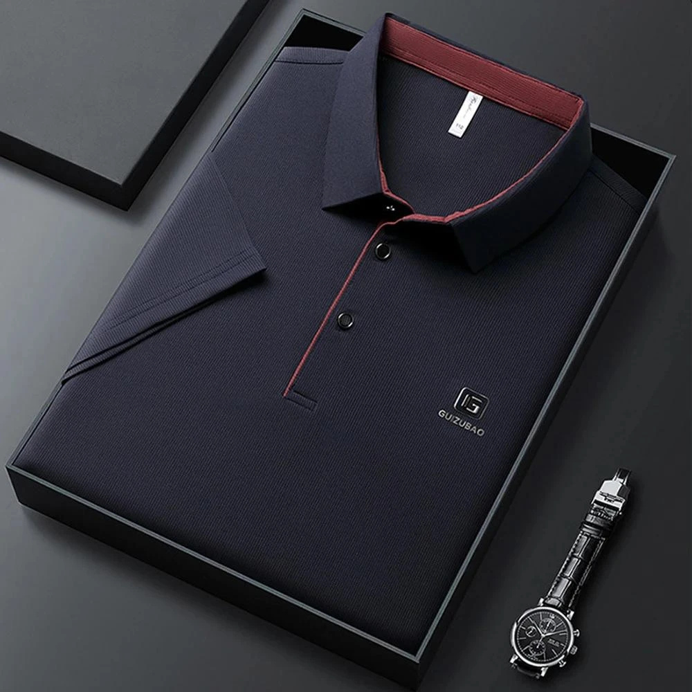 [Leve 5 Pague 3] Camisa Masculina Venux em Seda Gelo e Algodão (Elegância Refinada!)